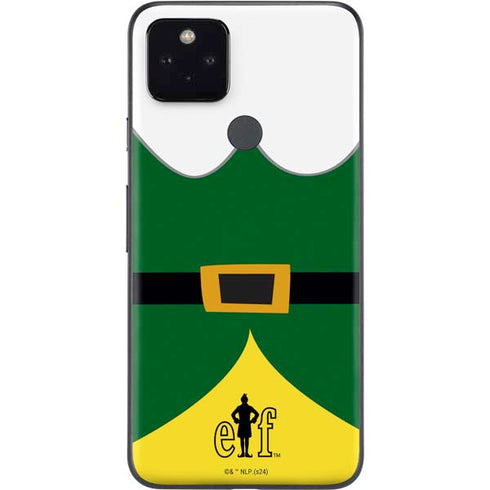 Elf Buddys Outfit Google Pixel 4a 5G Skin